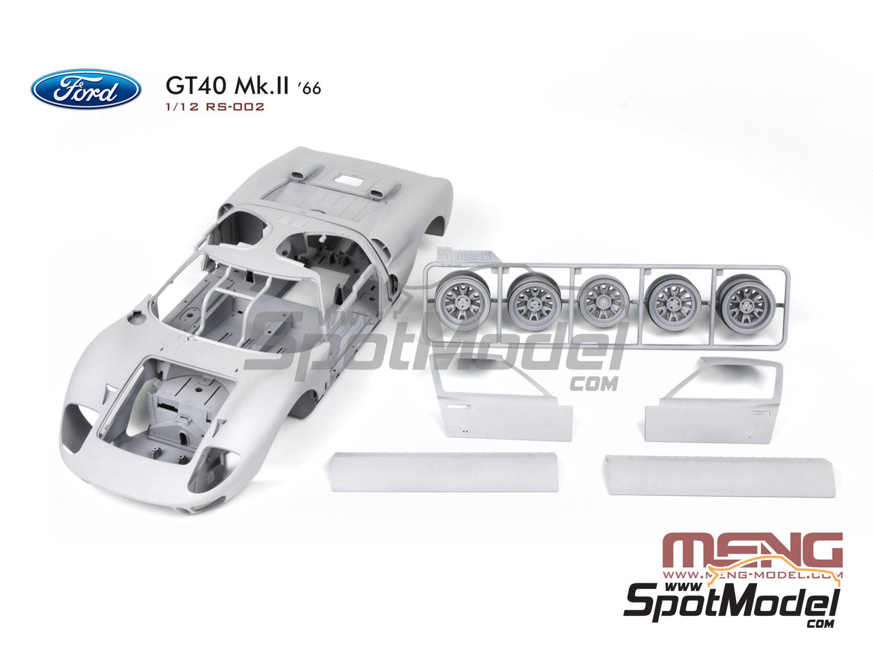 Trumpeter 1/12 scale Ford GT40 MK.II | Finescale Modeler